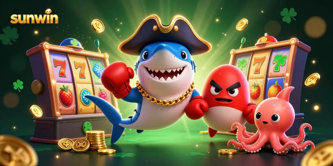 Experience thrilling winning moments with sunwin's captivating slot machines featuring pirate and oceanic themes.