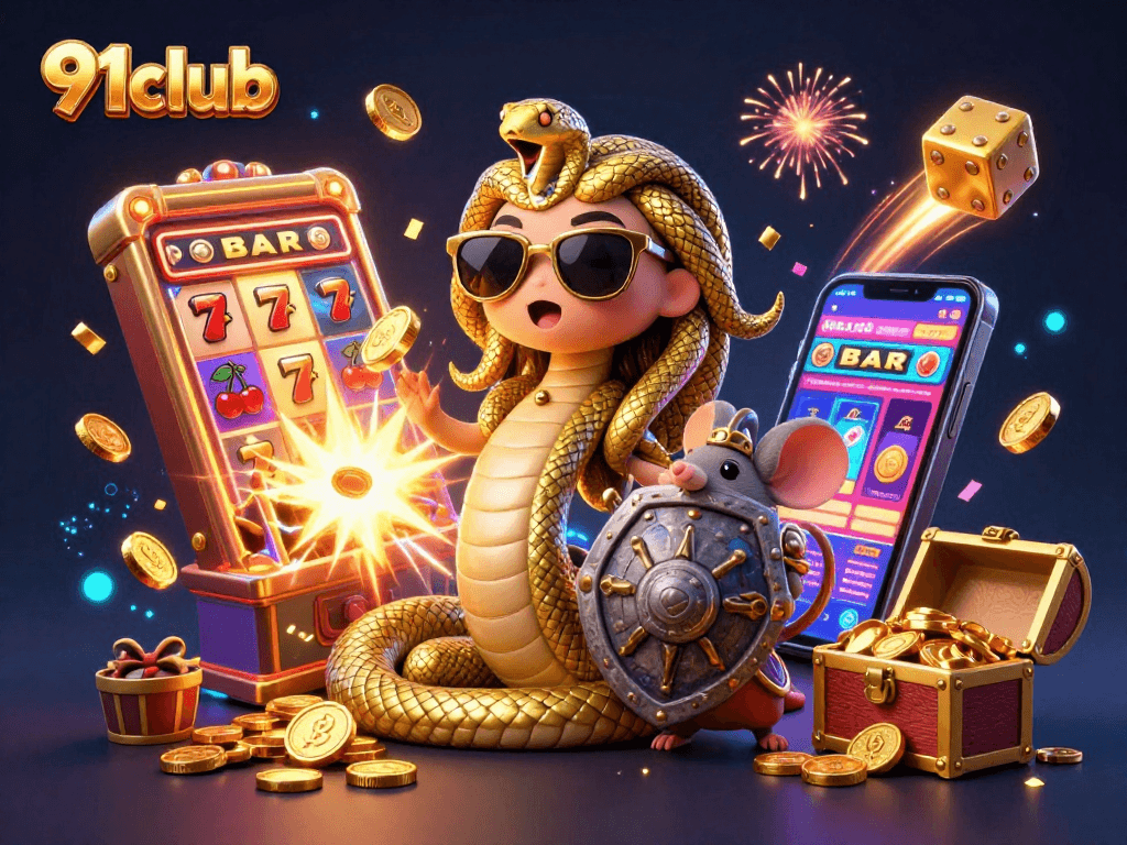 Win big with 91club's immersive gaming experience featuring colorful casino action.