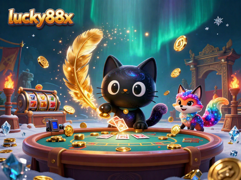 Engage with exciting gaming action at lucky88x, featuring thrilling slot games and captivating cosmic elements.
