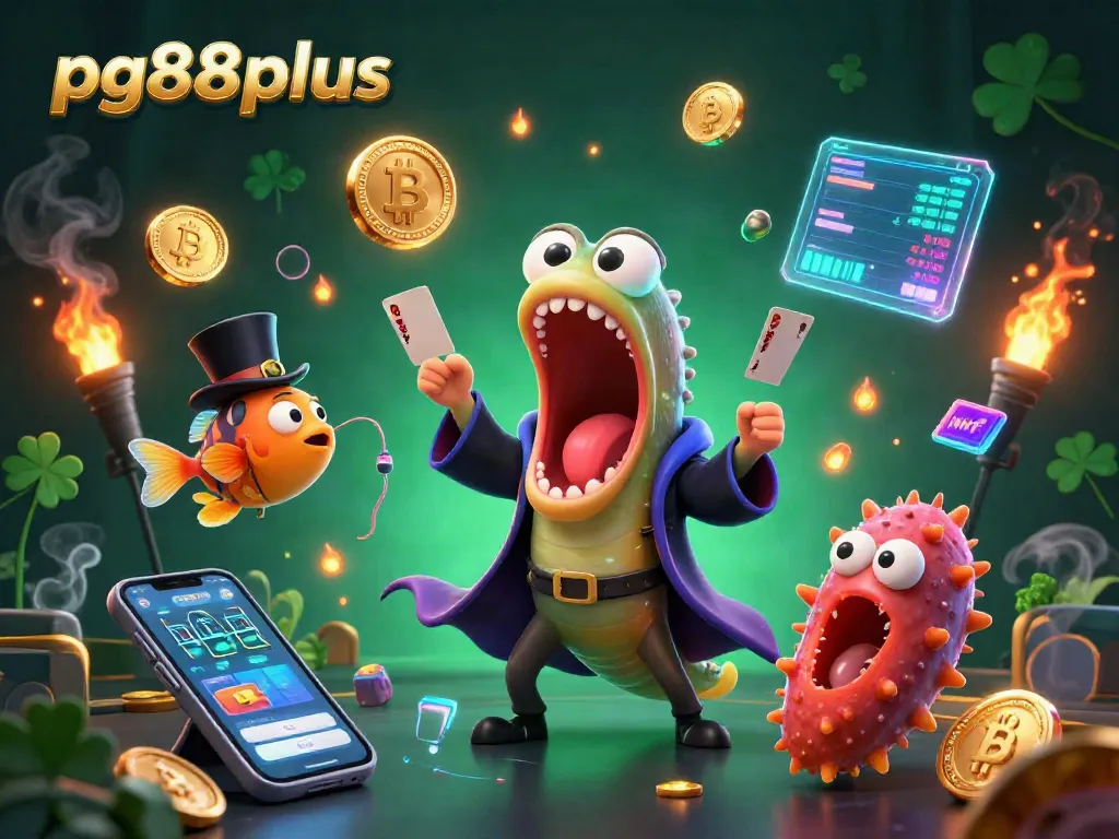 Experience thrilling gameplay at pg88plus with a dynamic 3D magical sea creature scene.