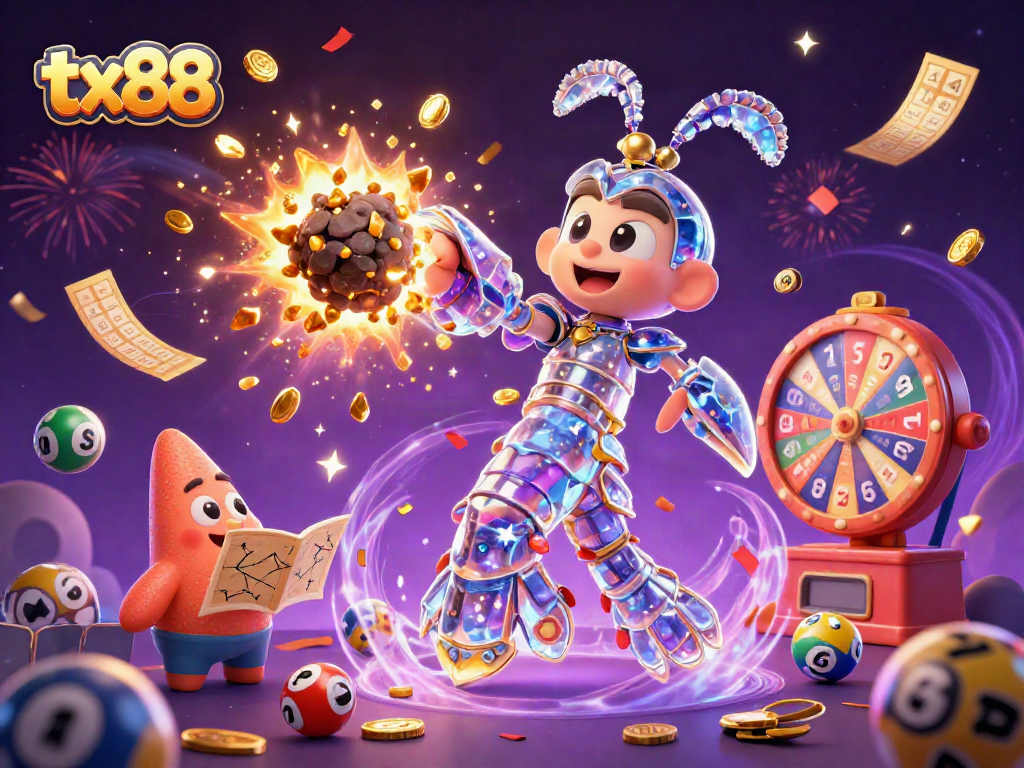 Experience thrilling moments with tx88 as the mantis shrimp bursts into gems and coins.