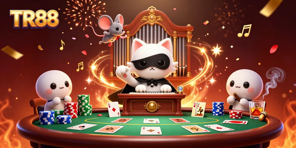 Experience the excitement of TR88 at a vibrant casino with poker chips and winning energy.