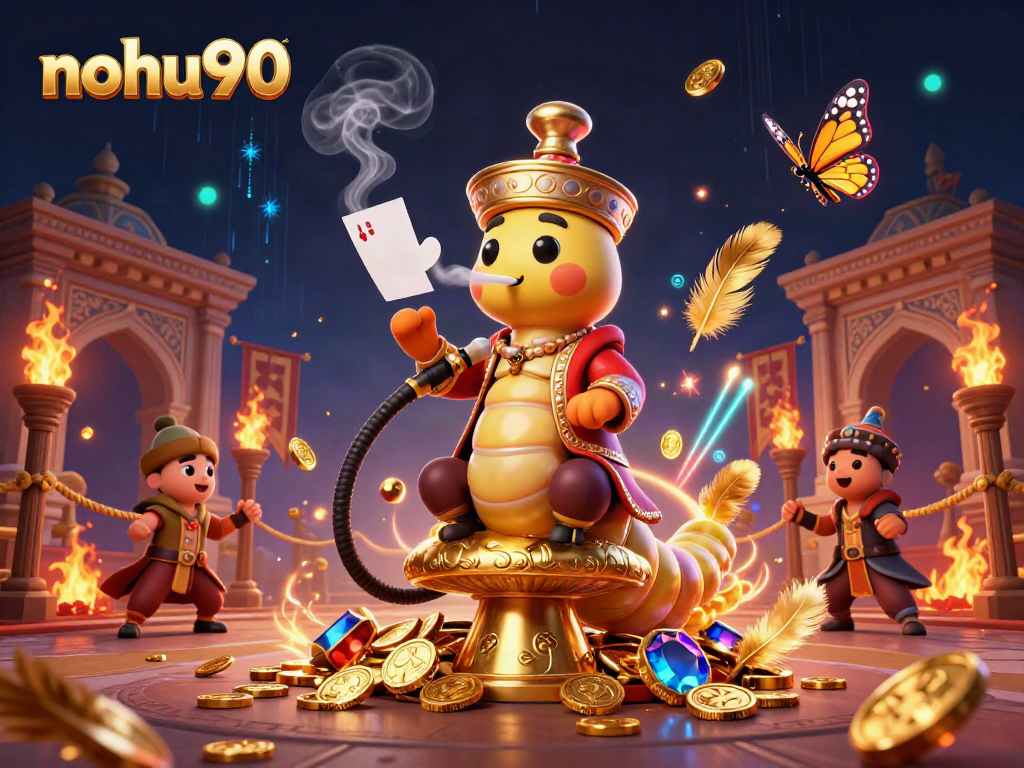 Play exciting games at nohu90 with the enchanting hookah-master and captivating visuals.