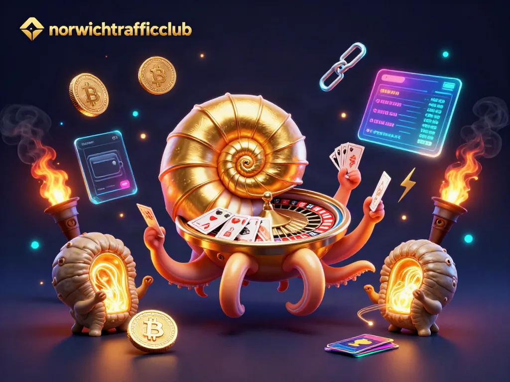 Engage with norwichtrafficclub's thrilling gambling scene featuring a unique nautilus roulette.