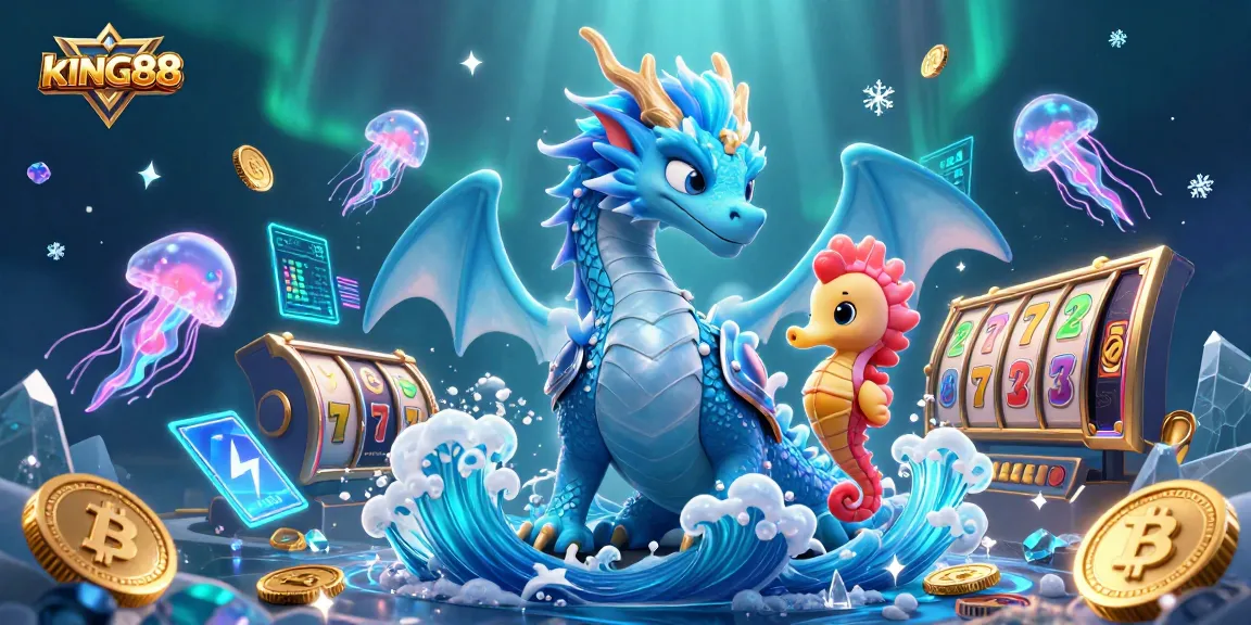 Play slots with kING88 and dive into thrilling underwater adventures with crypto elements!