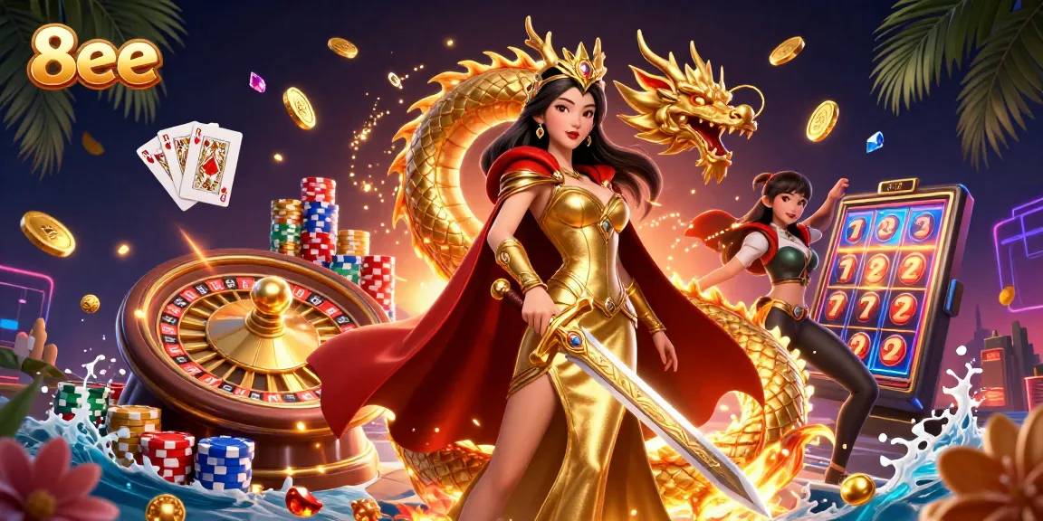 Bet on 8eee for thrilling casino action with vibrant graphics and dynamic gameplay elements.
