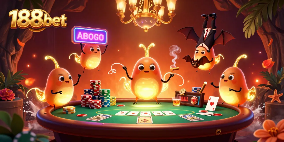 Experience thrilling gameplay at 188bet with vibrant casino elements and engaging characters illuminating the scene.