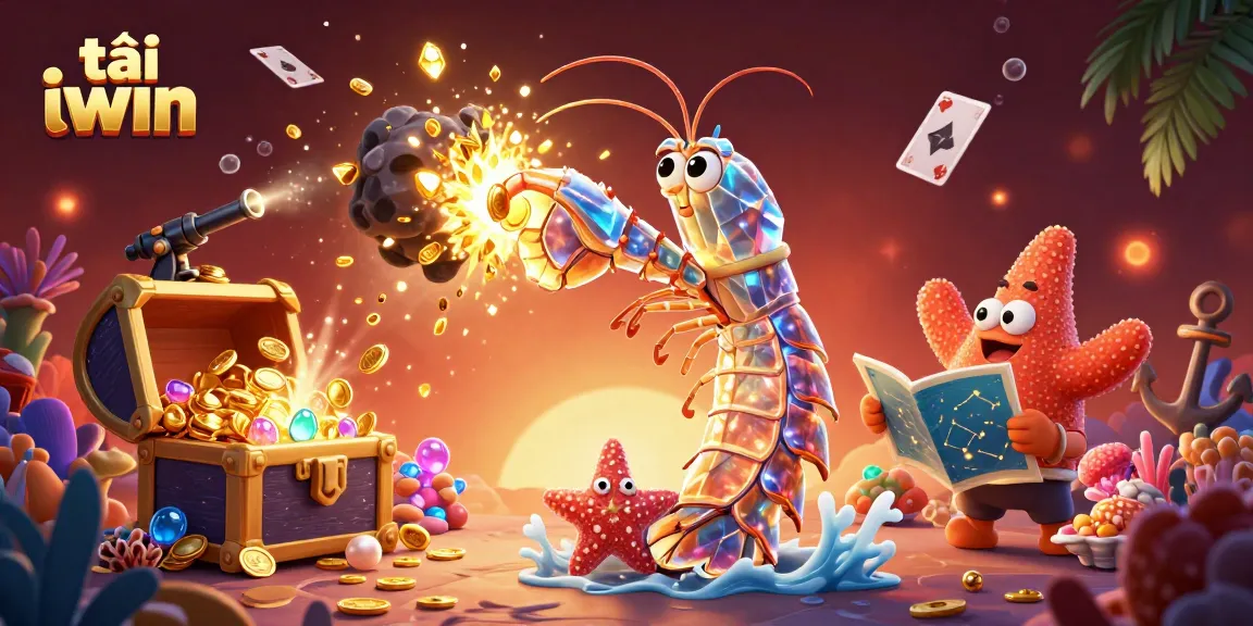 Engage with tải iwin in a vibrant 3D casino adventure with galactic characters and dynamic treasures.