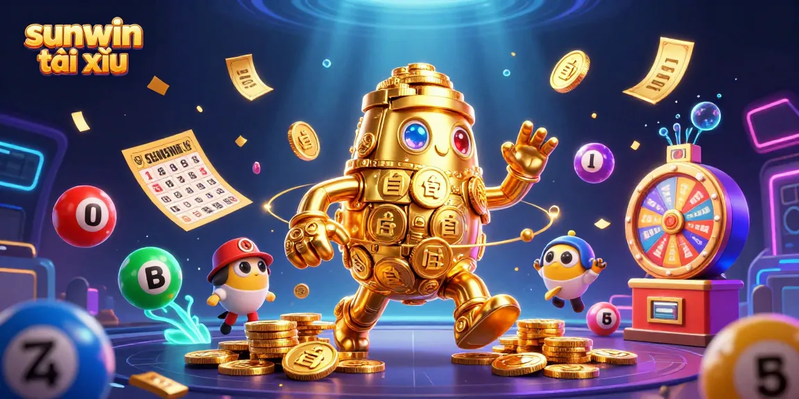Engage in thrilling sunwin tài xỉu action with a vibrant, dynamic casino illustration