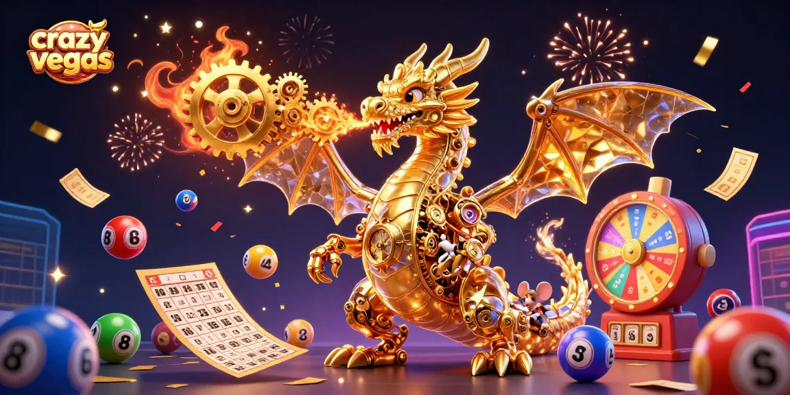 Experience thrilling gameplay at crazyvegas with the golden dragon and exciting casino elements.